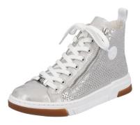 Rieker Sneakers high top sneaker, casual schoen, veterschoen met plate...