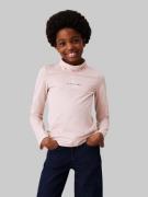 Calvin Klein Colshirt Monologo Ls Roll Neck Top voor kinderen tot 16 j...