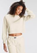 NU 20% KORTING: LSCN by LASCANA Sweatshirt met decoratieve stiksels, l...