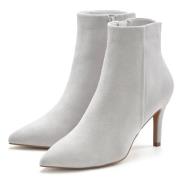 Lascana Highheel-laarsjes in spitse vorm & naaldhak, ritslaars vegan