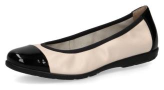 Caprice Ballerina's Loafer, slipper, feestdagsschoen met lakdetails