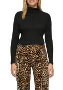 NU 20% KORTING: s.Oliver Colshirt in rib-look