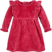 Tommy Hilfiger Jurk in a-lijn VELOUR DRESS LS