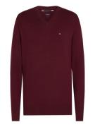 NU 20% KORTING: Tommy Hilfiger Trui met V-hals PIMA ORG CTN CASHMERE V...