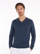 Tommy Hilfiger Trui met V-hals PIMA ORG CTN CASHMERE V NECK