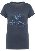 NU 20% KORTING: MUSTANG Shirt met korte mouwen Shirt met print