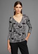 NU 20% KORTING: HECHTER PARIS Shirt met 3/4 mouwen met een moderne pri...