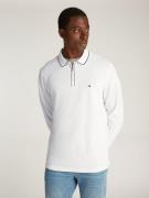 NU 20% KORTING: Tommy Hilfiger Poloshirt met lange mouwen LS ZIP RWB D...