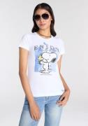 NU 20% KORTING: KangaROOS Shirt met korte mouwen met originele snoopy ...