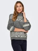 NU 20% KORTING: Only Trui met staande kraag ONLVICTORIA L/S PULLOVER K...