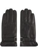 Calvin Klein Leren handschoenen LEATHER RIVET GLOVES met een logo-opsc...