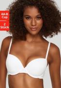 NU 20% KORTING: Petite fleur Push-up-bh met beugel, met uitneembare vu...