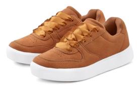 NU 20% KORTING: Lascana Sneakers Veterschoen ultralicht, satijnen vete...