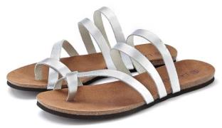 NU 20% KORTING: Lascana Teenslippers Sandaal, pantoletten van leer in ...