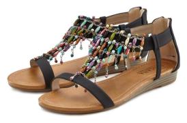 NU 20% KORTING: Lascana Sandalen Sandalette, zomerschoen met kleine sl...