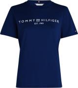 NU 20% KORTING: Tommy Hilfiger T-shirt REG CORP LOGO C-NK SS met een l...