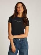 NU 20% KORTING: TOMMY JEANS T-shirt TJW SLIM LINEAR TEE EXT