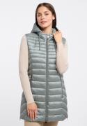 NU 20% KORTING: Barbara Lebek Bodywarmer met een capuchon