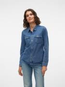 NU 20% KORTING: Vero Moda Jeans blouse VMJENNIE LS DENIM SHIRT MIX NOO...