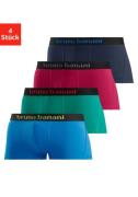 NU 20% KORTING: Bruno Banani Hipster Boxershorts met logo geweven tail...