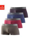 s.Oliver RED LABEL Beachwear Hipster Boxershorts voor heren van katoen...