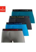 NU 20% KORTING: Bruno Banani Hipster Boxershorts met logo geweven tail...