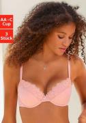 Petite fleur Push-up-bh PETITE FLEUR push-up-bh met beugel in aantrekk...