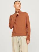 NU 20% KORTING: Jack & Jones Schipperstrui JJEEMIL KNIT HALF ZIP NOOS