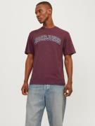 Jack & Jones Shirt met ronde hals JJECALEB VARSITY TEE SS O-NECK NOOS