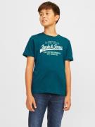 NU 20% KORTING: Jack & Jones Junior Shirt met ronde hals JJELOGO TEE S...