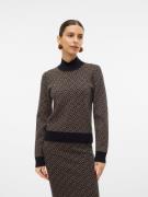 NU 20% KORTING: Vero Moda Gebreide trui VMARIA ART LS HIGH-NECK PULLOV...