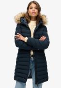 NU 20% KORTING: Superdry Gewatteerde jas FUJI NEPPEL HOOD MID LENGTH