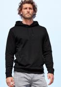 John Devin Hoodie Langarm, sweatshirt met ronde hals en capuchon, kato...