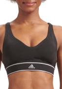 NU 20% KORTING: adidas Sportswear Sport-bh met brede logo-onderband