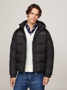 NU 20% KORTING: Tommy Hilfiger Gewatteerde jas MIX DOWN HOODED PUFFER ...