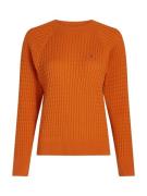 Tommy Hilfiger Trui met ronde hals CO CABLE C-NK SWEATER