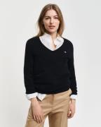 NU 20% KORTING: Gant Trui met V-hals Extrafine Lambswool V-Neck