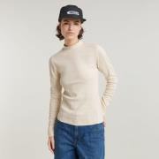 NU 20% KORTING: G-Star RAW Longsleeve Rib Mock Top