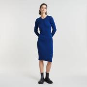 G-Star RAW Gebreide jurk Plated Slim Knit Dress