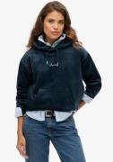 NU 20% KORTING: Superdry Hoodie COUNTRY CLUB VELOUR LOOSE HOOD