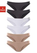 vivance active Bikinibroekje van zacht microvezel (6 stuks, Set van 6)