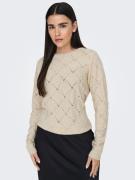 NU 20% KORTING: Only Trui met ronde hals ONLLIANA LIFE LS PEARL O-NECK...