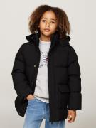 NU 20% KORTING: Tommy Hilfiger Gewatteerde jas MONOTYPE RIBSTOP PUFFER...