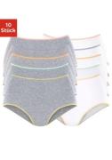 NU 20% KORTING: Petite fleur Tailleslip van elastisch katoen (set, 10 ...