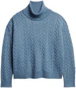 Superdry Gebreide trui LW CABLE ROLL NECK JUMPER