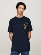 NU 20% KORTING: TOMMY JEANS T-shirt TJM REG SIG CITY TWIST TEE EXT