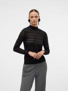 Vero Moda Shirt met lange mouwen VMZOE LS LACE HIGH NECK TOP JRS NOOS