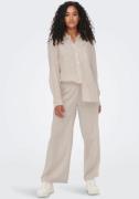 Only Comfortbroek ONLTOKYO HW LINEN BLEND ST PANT