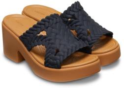 Crocs Slippers Brooklyn Woven Slide Heel Sandaal, zomerschoen met modi...