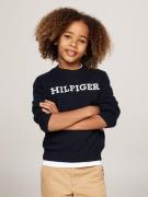 NU 20% KORTING: Tommy Hilfiger Gebreide trui MONOTYPE REGULAR SWEATER